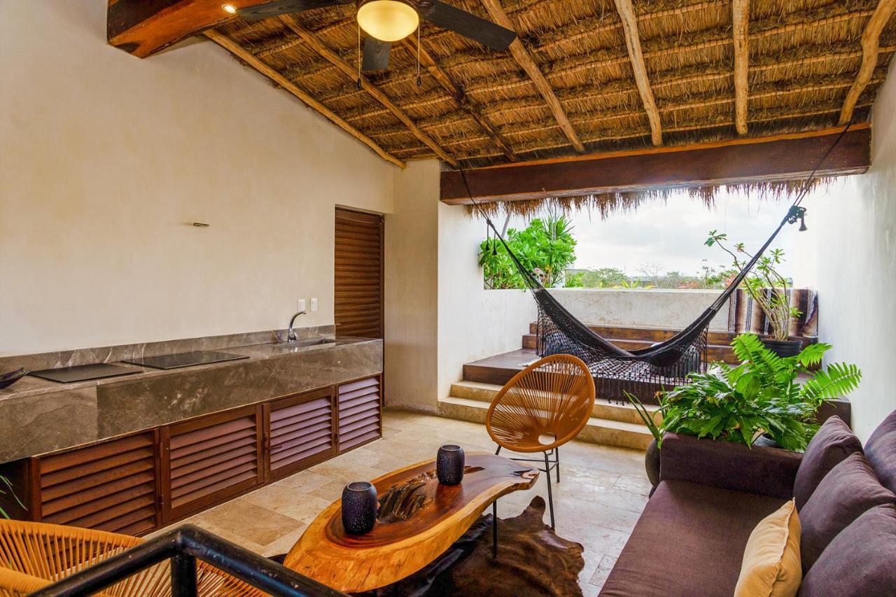 Jungle Luxury In Private Residential Area & Stunning Rooftop By Stella Rentals Тулум Экстерьер фото