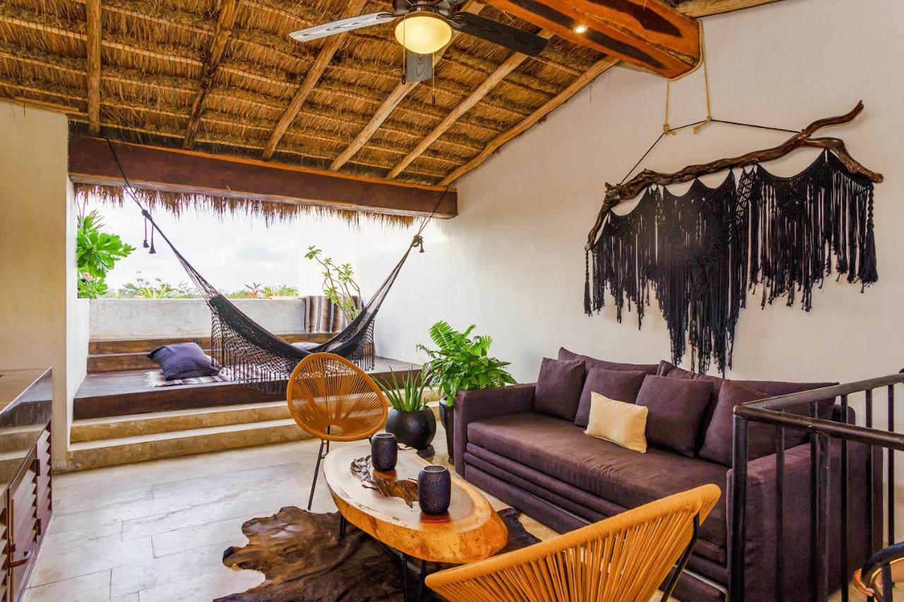 Jungle Luxury In Private Residential Area & Stunning Rooftop By Stella Rentals Тулум Экстерьер фото