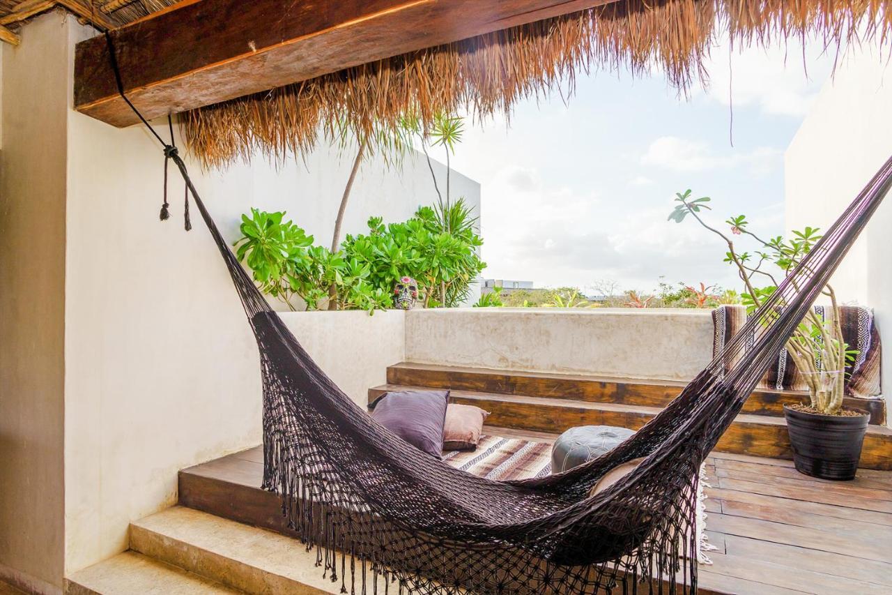 Jungle Luxury In Private Residential Area & Stunning Rooftop By Stella Rentals Тулум Экстерьер фото