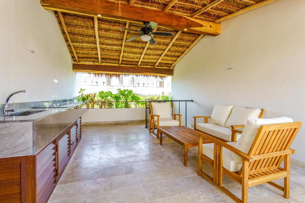 Jungle Luxury In Private Residential Area & Stunning Rooftop By Stella Rentals Тулум Экстерьер фото
