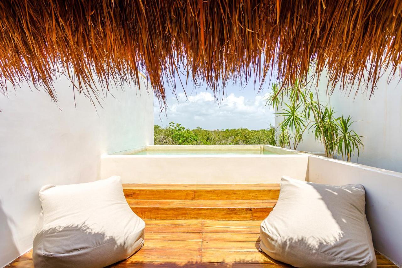 Jungle Luxury In Private Residential Area & Stunning Rooftop By Stella Rentals Тулум Экстерьер фото