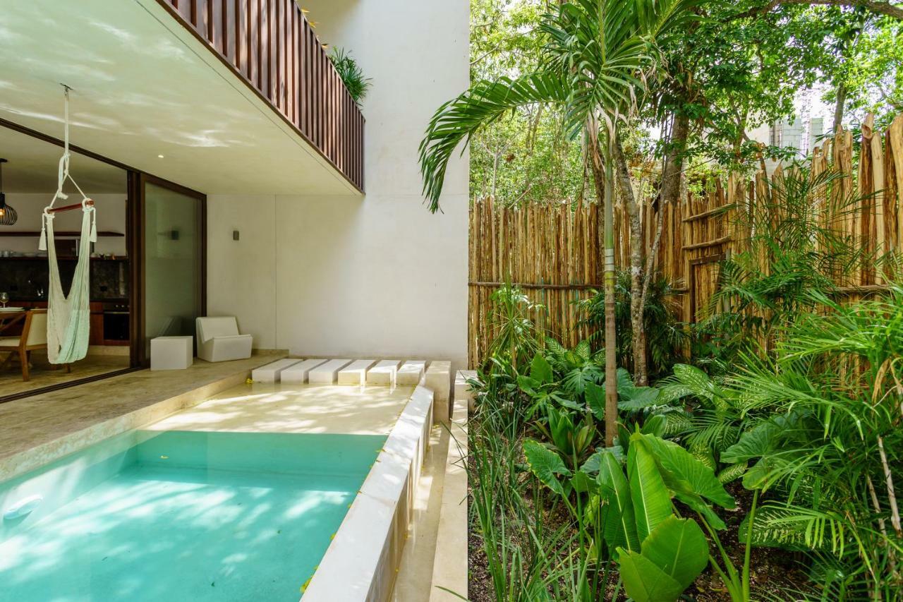 Jungle Luxury In Private Residential Area & Stunning Rooftop By Stella Rentals Тулум Экстерьер фото