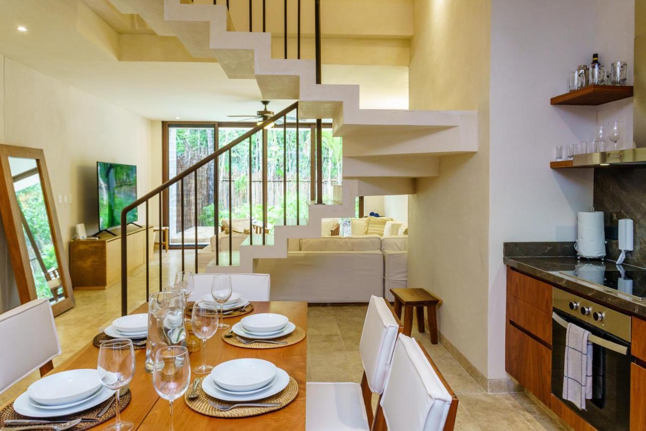 Jungle Luxury In Private Residential Area & Stunning Rooftop By Stella Rentals Тулум Экстерьер фото